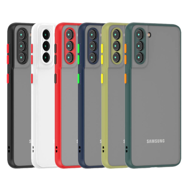 Funda Mate translucida antideslizante para Samsung Galaxy S21 5G