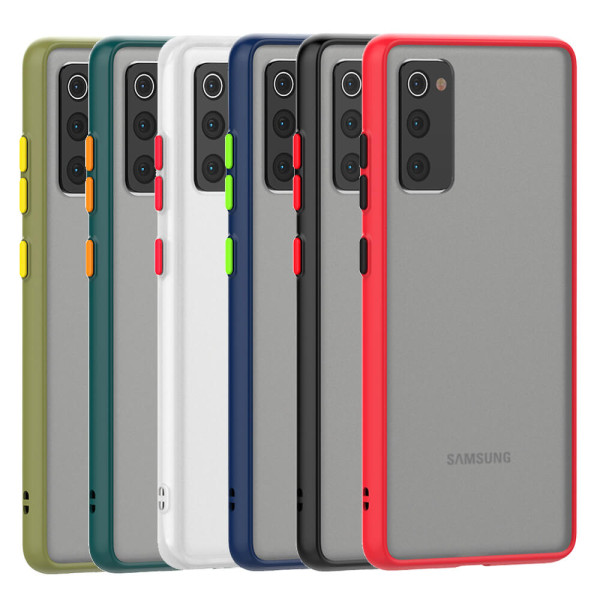 Capa fosca translúcida antiderrapante para Samsung Galaxy S20 FE