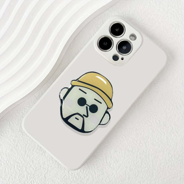 Man Popsocket Mobile Ring Support