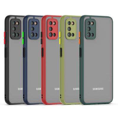 Funda Mate translucida antideslizante para Samsung Galaxy A03S