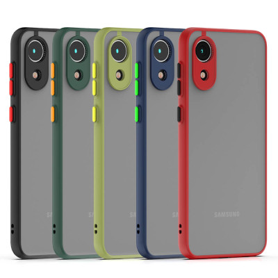 Funda Mate translucida antideslizante para Samsung Galaxy A03