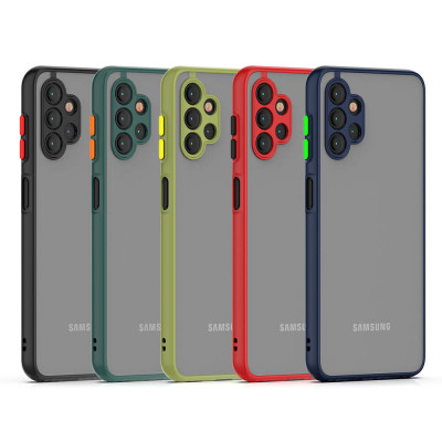 Capa fosca translúcida antiderrapante para Samsung Galaxy A13 4G