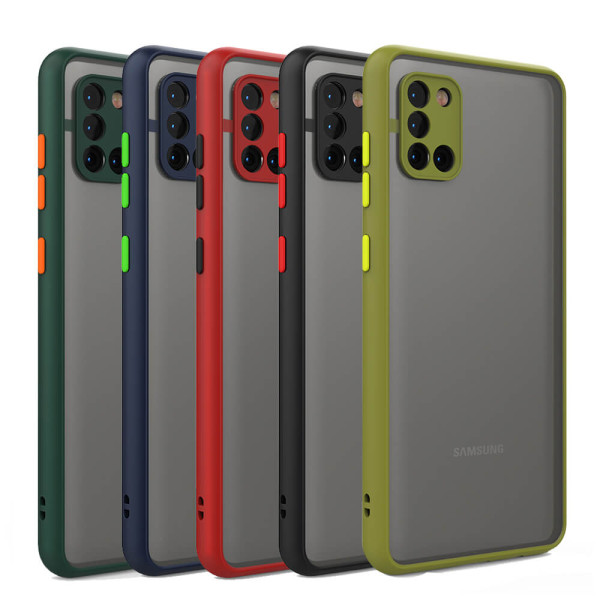 Funda Mate translucida antideslizante para Samsung Galaxy A31