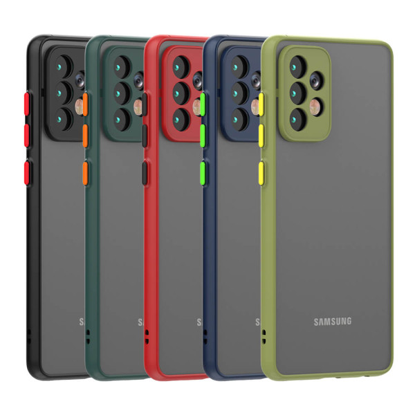 Capa fosca translúcida antiderrapante para Samsung Galaxy A50