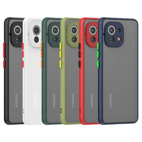 Non-slip translucent Matte case for Xiaomi Mi 11