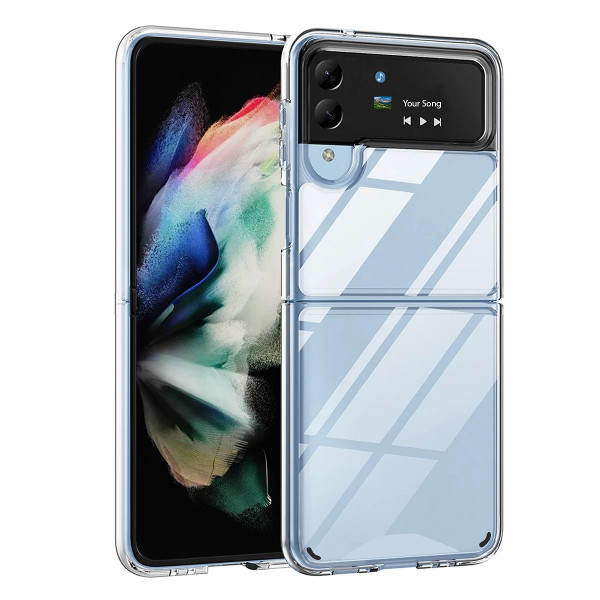 Funda Rígida Transparente Antigolpe Para Samsung Z Flip 5