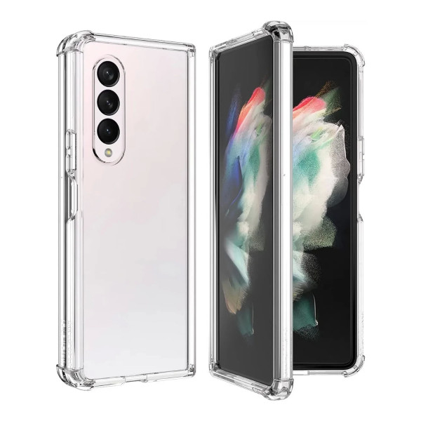 Funda Rígida Transparente Antigolpe Para Samsung Z Fold 5