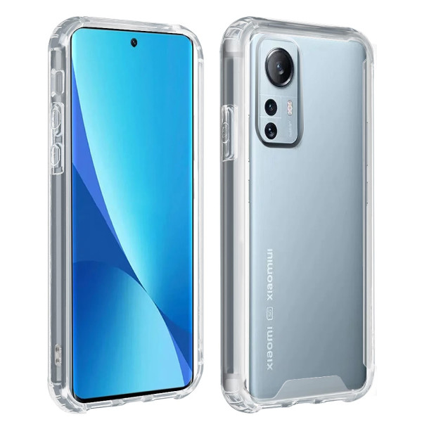 Funda Rígida Transparente Antigolpe Para Xiaomi Mi 12 Lite