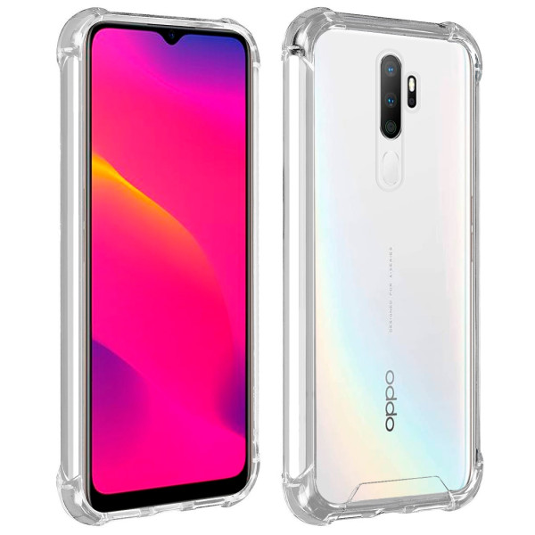 Funda Rígida Transparente Antigolpe Para Oppo A5 2020 / A9 2020