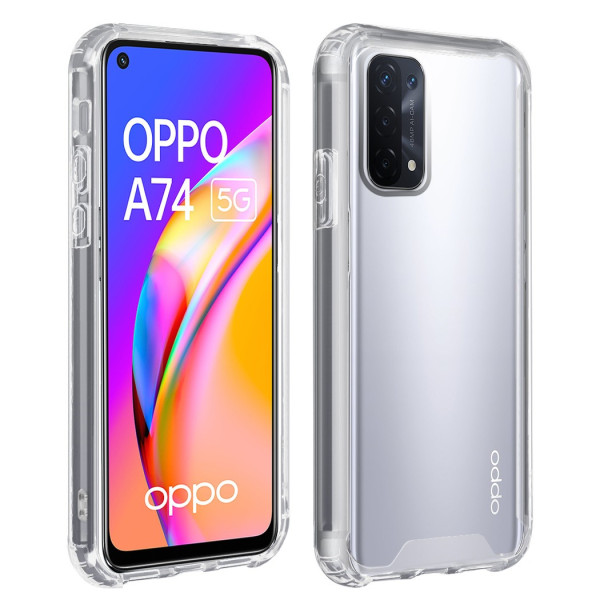 Funda Rígida Transparente Antigolpe Para Oppo A52 / A72
