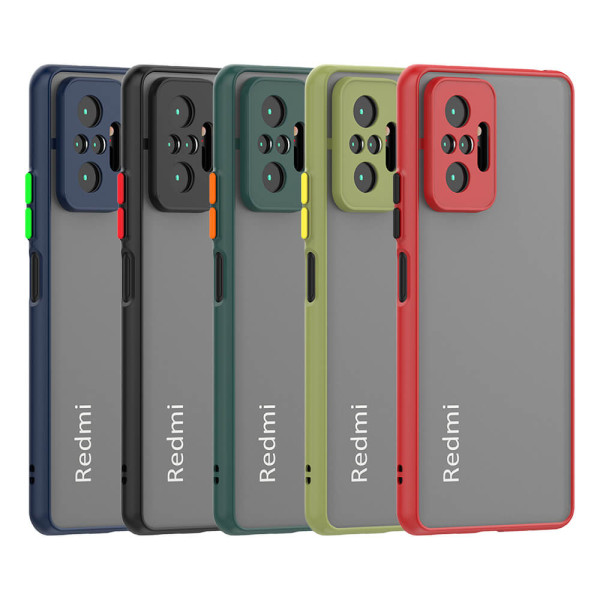 Non-slip translucent Matte case for Xiaomi Redmi Note 10 Pro