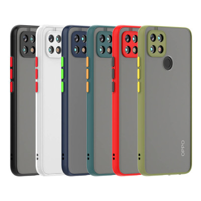 Funda Mate translucida antideslizante para Oppo A15 / A15S / A35