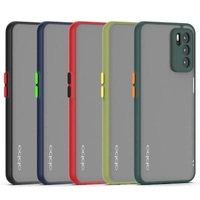Non-slip translucent Matte case for Oppo A16 / A54S / A16S