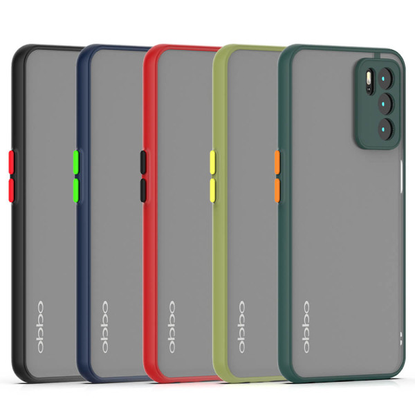 Non-slip translucent Matte case for Oppo A16 / A54S / A16S