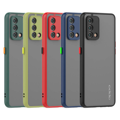 Non-slip translucent Matte case for Oppo A74