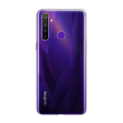 Funda Silicona Transparente TPU 2.0 para Realme 5 / 5I / 5S / 6I