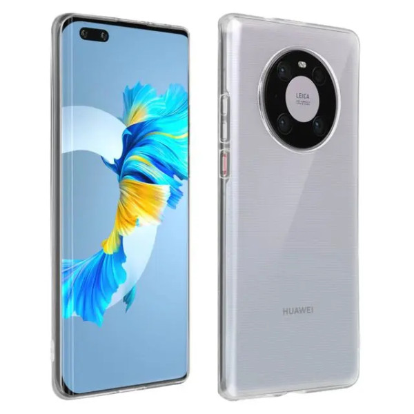 Funda Silicona Transparente TPU 2.0 para Huawei Mate 40 Pro Plus