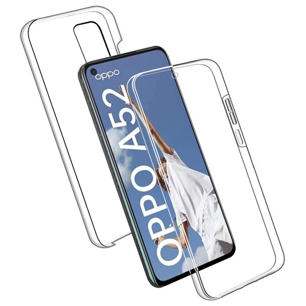 Funda Transparente De Doble Cara Para Oppo A52 / A72