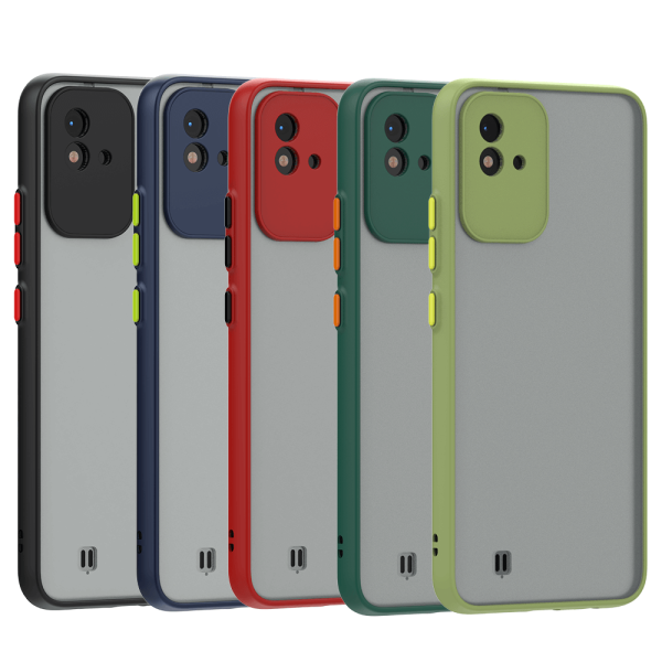 Capa fosca translúcida antiderrapante para Realme Narzo 50
