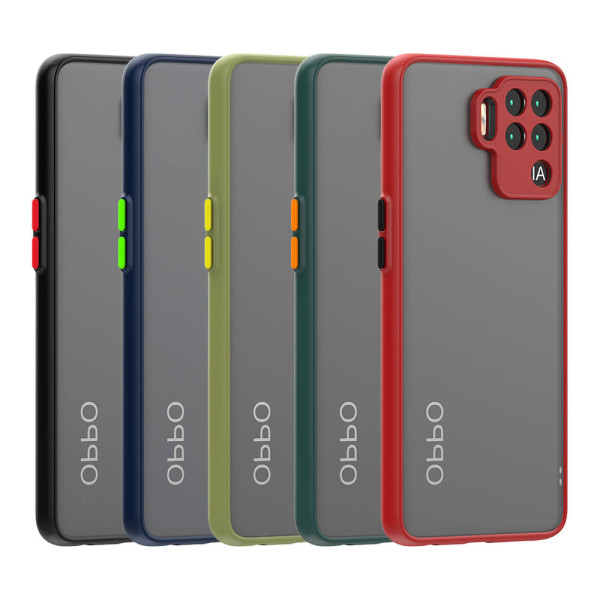 Non-slip translucent Matte case for Oppo A91
