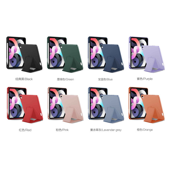 Funda Sin Tapa Con Soporte Plegable Y Porta Lapiz Integrado Para iPad Pro 11 2020