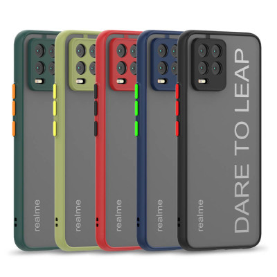 Capa fosca translúcida antiderrapante para Realme 9 Pro
