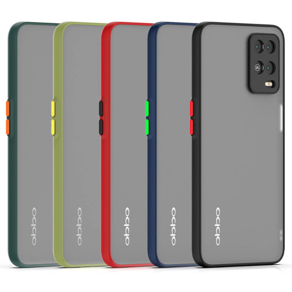 Funda Mate translucida antideslizante para Oppo A55 5G / A53 / A53S