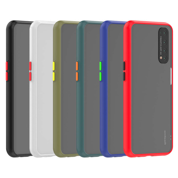 Funda Mate translucida antideslizante para Realme 7 Pro