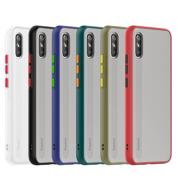 Capa fosca translúcida antiderrapante para Xiaomi Redmi A1