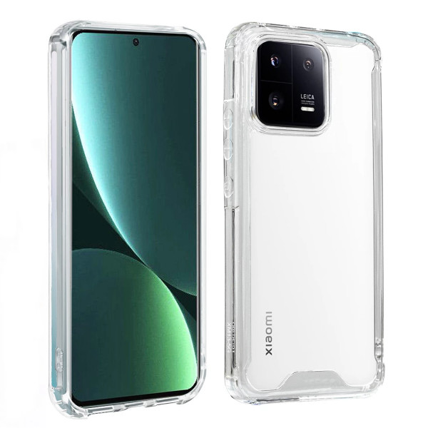 Shockproof Transparent Hard Case for Xiaomi Mi 13T / Mi 13T Pro