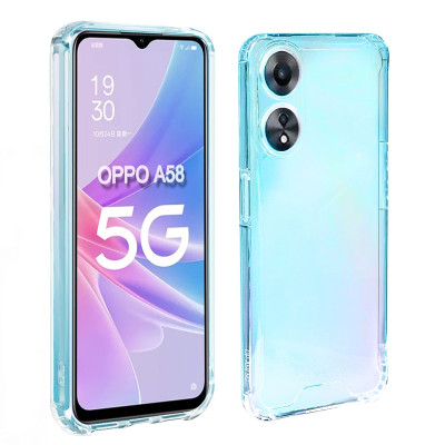 Funda Rígida Transparente Antigolpe Para Oppo A38 / A18