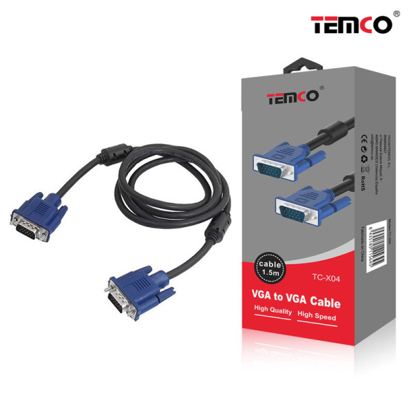 Cable VGA a VGA de 1.5M