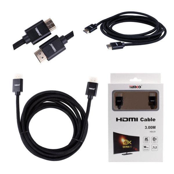 Cable HDMI 4K 3M