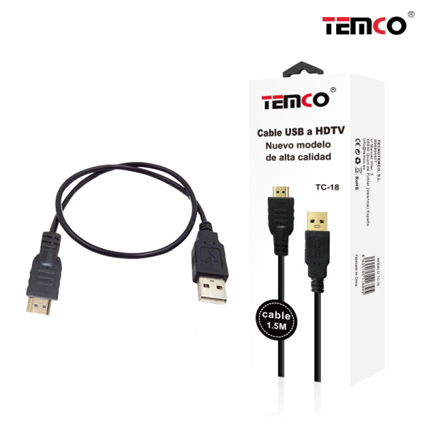 Cable Adaptador HDMI a USB de 1.5M