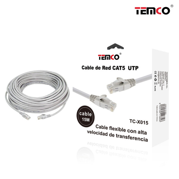 Cable de Internet de 15M CAT5