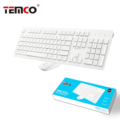 Kit Teclado y Raton Inalambrico en Blanco Stilo 2