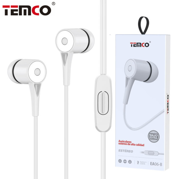 Auriculares Jack 3.5mm Intrauditivos con Microfono en Blanco Stilo 3