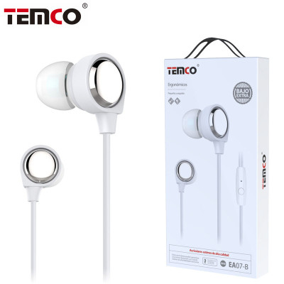Auriculares Jack 3.5mm Intrauditivos con Microfono en Blanco Stilo 4