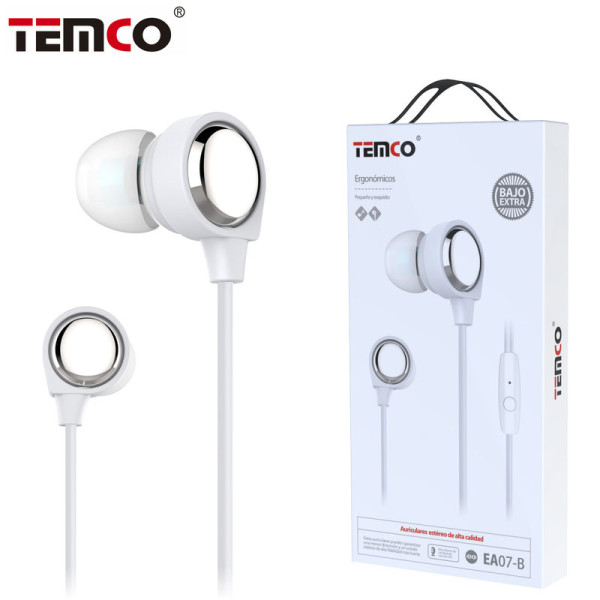 Auriculares Jack 3.5mm Intrauditivos con Microfono en Blanco Stilo 4