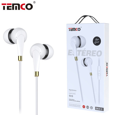 Auriculares Jack 3.5mm Intrauditivos con Microfono en Blanco Stilo 5