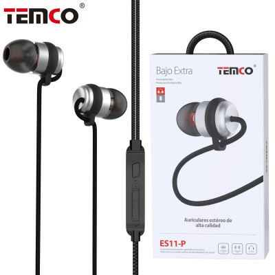 Auriculares Jack 3.5mm Intrauditivos con Microfono en Plata Stilo 11