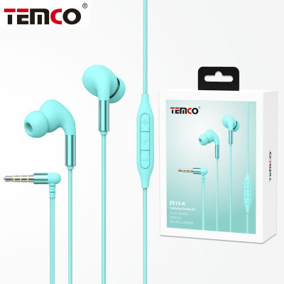 Auriculares Jack 3.5mm Intrauditivos con Microfono en Azul Stilo 12