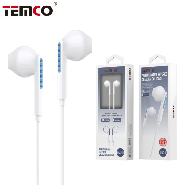 Auriculares Jack 3.5mm con Microfono en Blanco Stilo 3