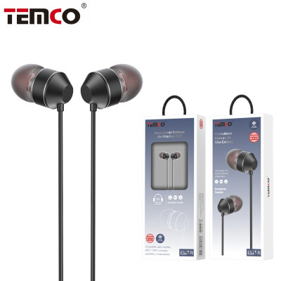 Auriculares Jack 3.5mm con Microfono en Negro Stilo 10