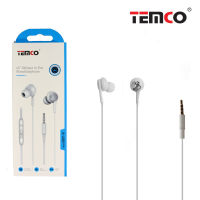 Auriculares Jack 3.5mm con Microfono en Blanco Stilo 14