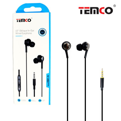 Auriculares Jack 3.5mm con Microfono en Negro Stilo 14