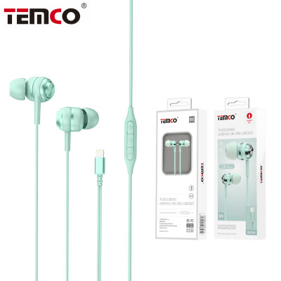 Auriculares Intrauriculares con Microfono de Lightning en Azul Stilo 3