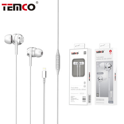 Auriculares Intrauriculares con Microfono de Lightning en Plata Stilo 3