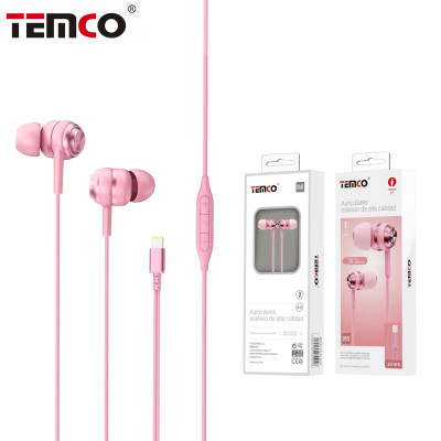 Auriculares Intrauriculares con Microfono de Lightning en Rosa Stilo 3