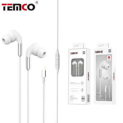 Auriculares Intrauriculares con Microfono de Lightning en Blanco Stilo 4